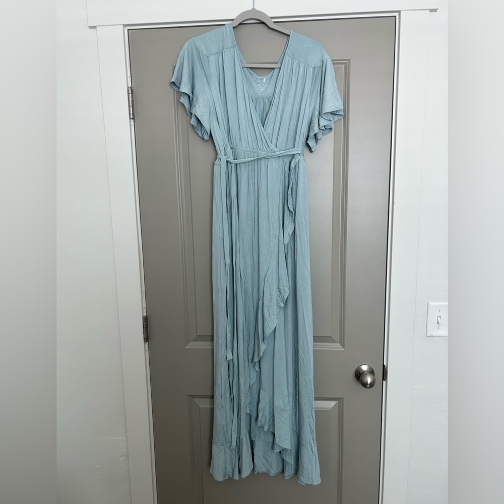 Light Blue Maxi Dress